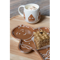 gingerbread cookie serveerbord s/2